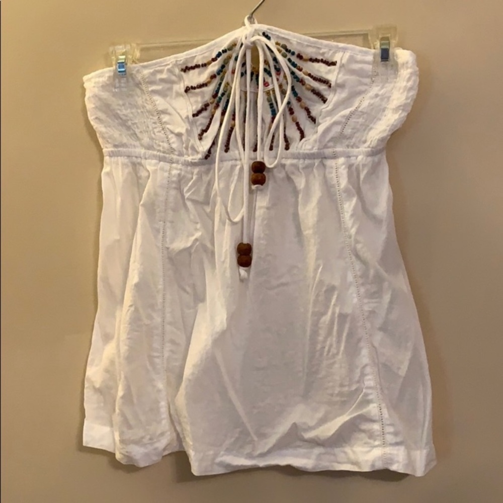 Strapless 90s Top